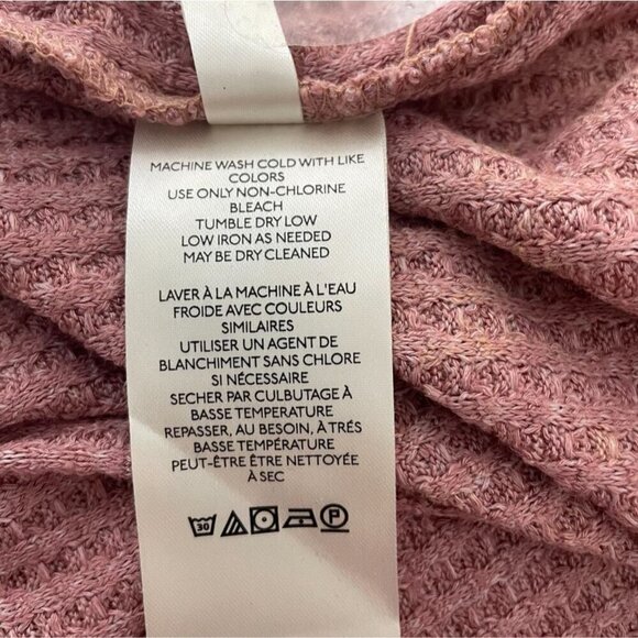 NEW Free People Size Medium Marissa Henley Dress Maxi Waffle Knit - Picture 10 of 12